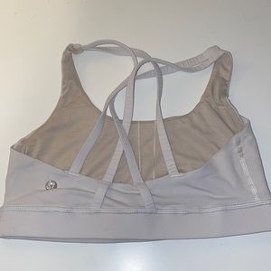white lululemon sports bra!